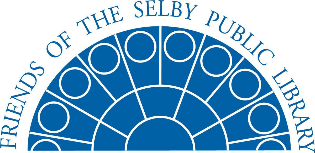 Friends of Selby Public Library logo in blue