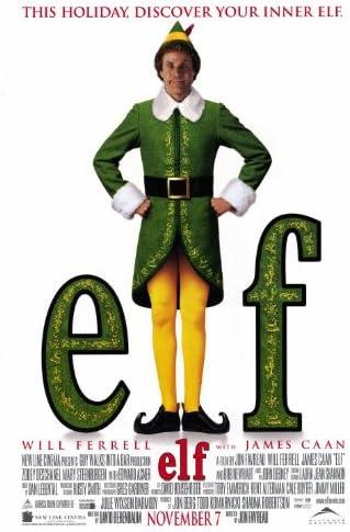 The cover image for the movie Elf.