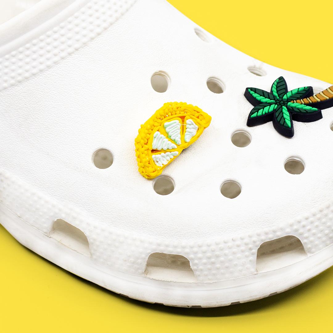 croc charms created by 3d pen doodler