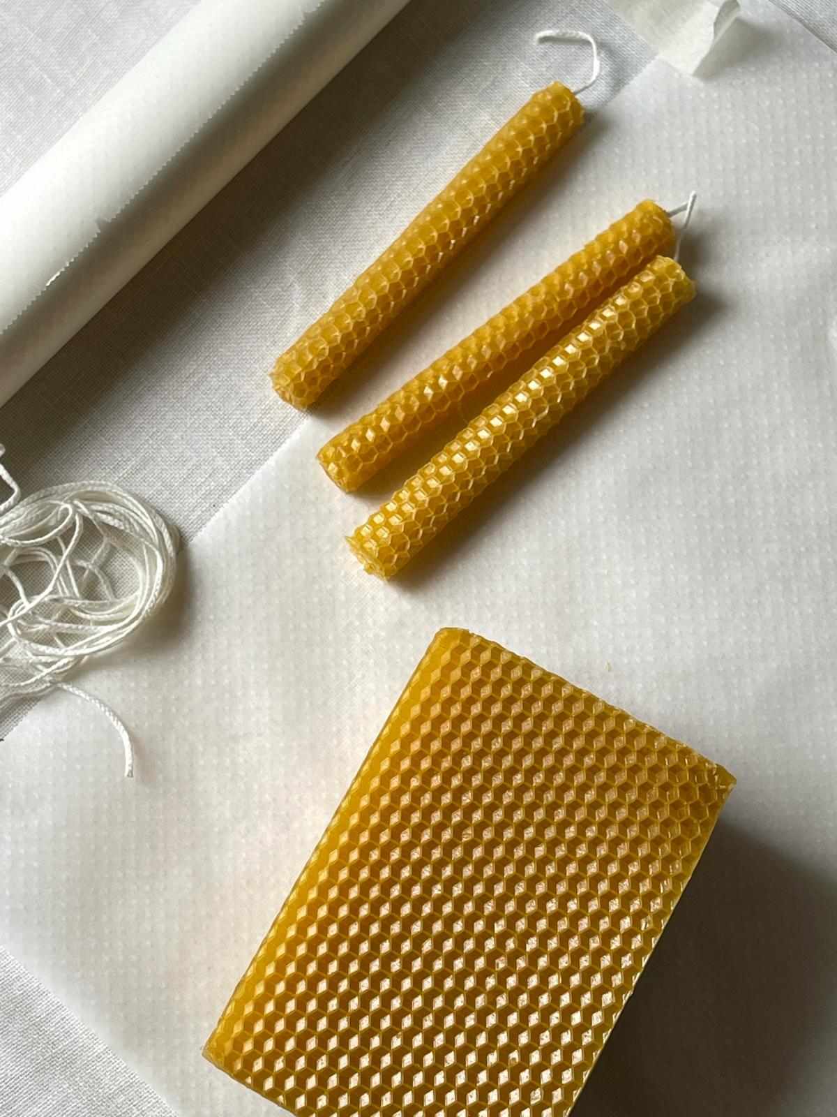 beeswax candles