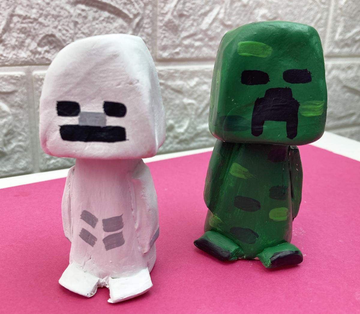 examples of Minecraft Bobbleheads