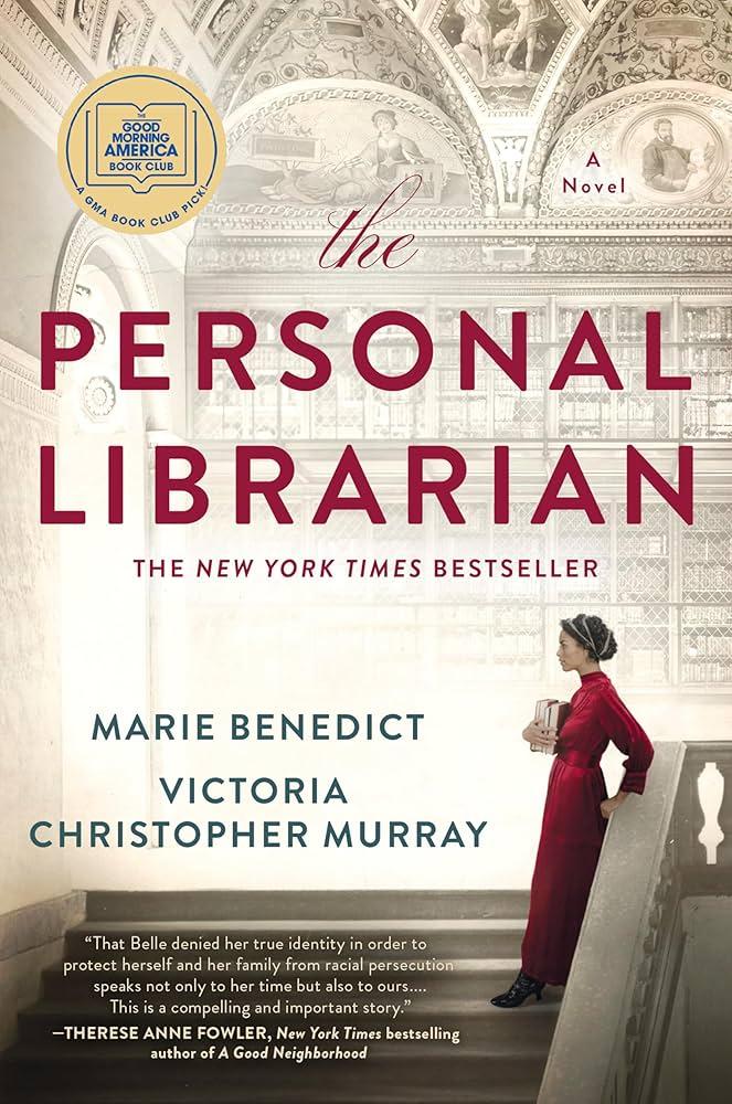 Book cover for The Personal Librarian by Marie Benedict