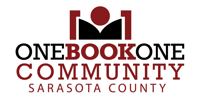 Graphic that says "One Book One Community"