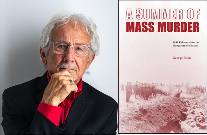 George Eisen and Book Cover