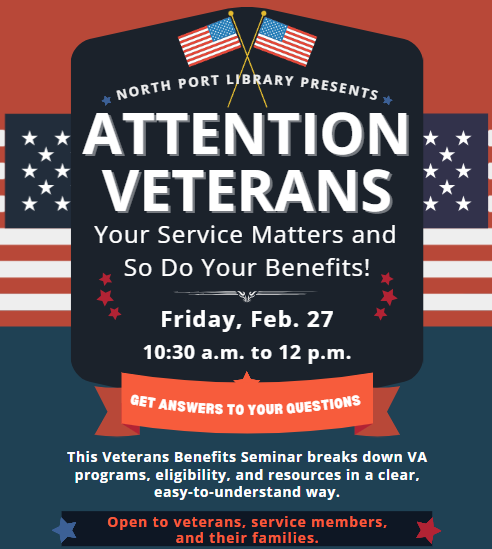 Veterans Benefits Seminar Flyer